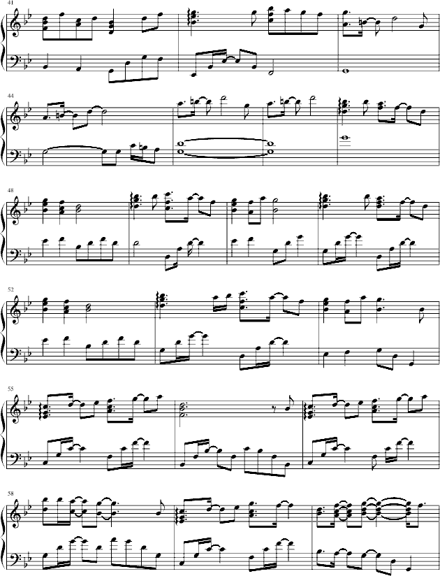 梦的点滴钢琴曲谱（图3）