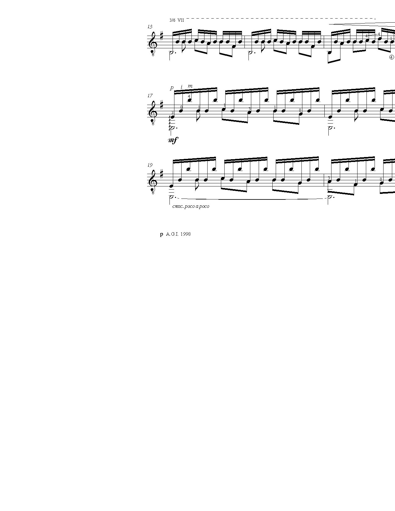 阿斯图里亚斯传奇钢琴曲谱（图2）