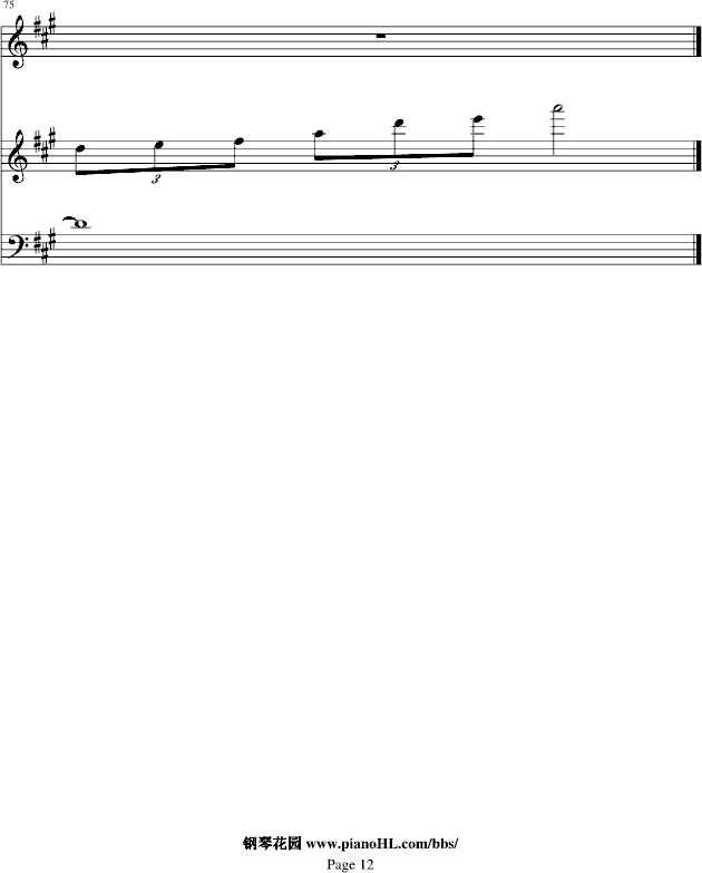 TADDY BEAR钢琴曲谱（图12）