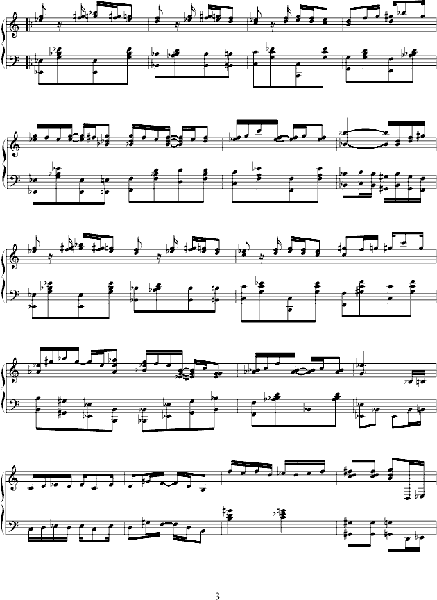 Eugenia-爵士钢琴曲谱（图3）