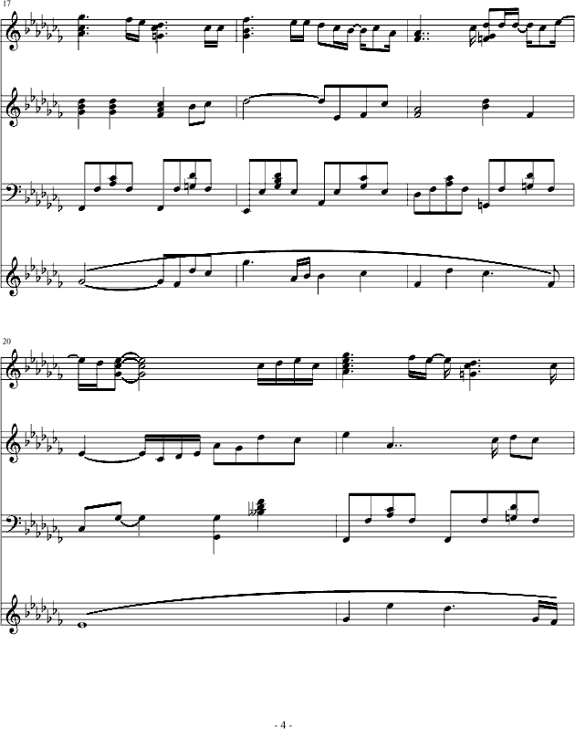 北极星钢琴曲谱（图4）
