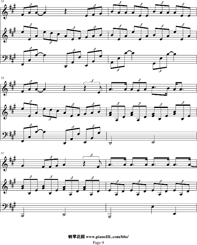 TADDY BEAR钢琴曲谱（图9）