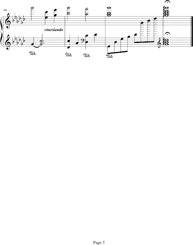 Sundial Dreams钢琴曲谱（图5）