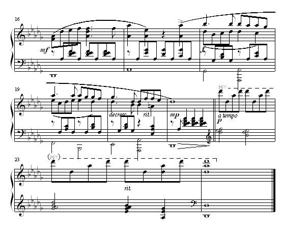 六月雨后钢琴曲谱（图2）