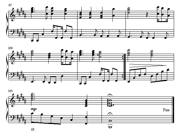 ENDLESS RAIN钢琴曲谱（图9）