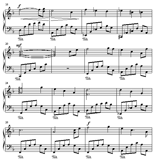 水印(恩雅经典,好听又易弹)钢琴曲谱（图2）