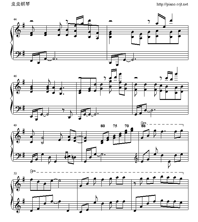 First Love钢琴曲谱（图5）