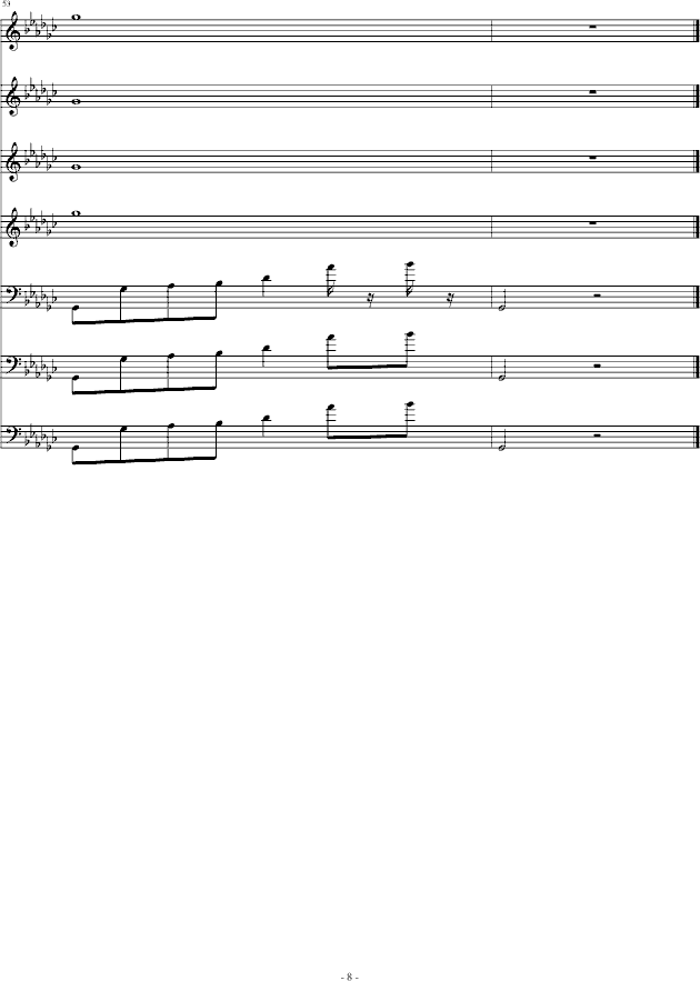 苍之涛钢琴曲谱（图8）