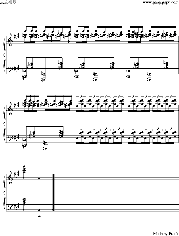 卡门序曲- 难度版钢琴曲谱（图8）