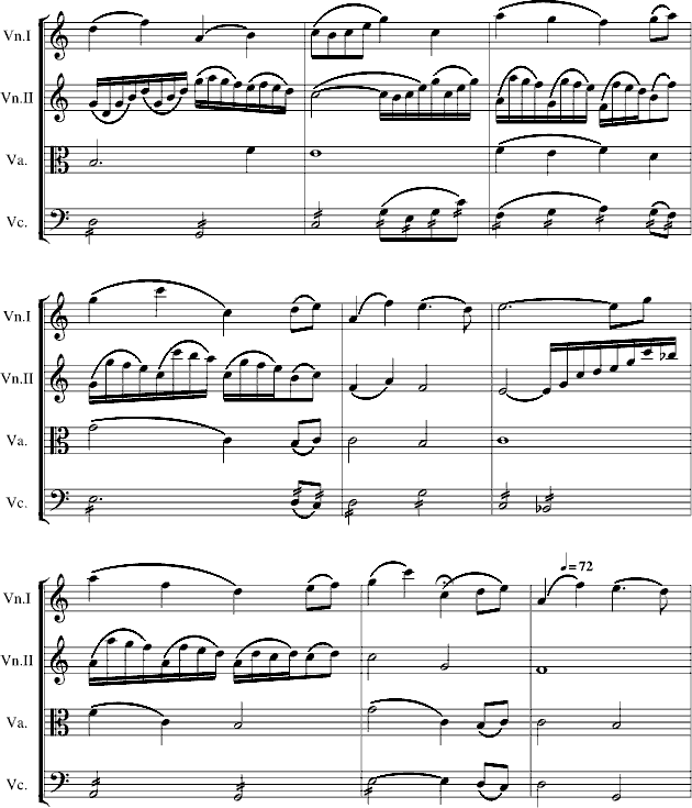 弦乐四虫奏钢琴曲谱（图14）