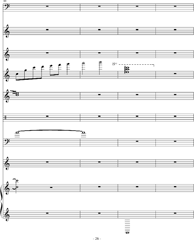 十三月的雪钢琴曲谱（图26）