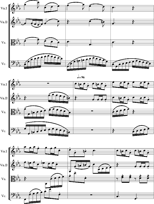 弦乐四虫奏钢琴曲谱（图11）
