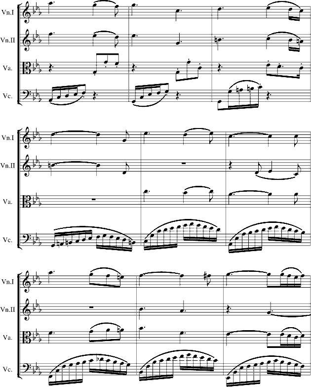 弦乐四虫奏钢琴曲谱（图10）