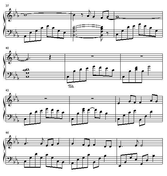 晓之车钢琴曲谱（图4）