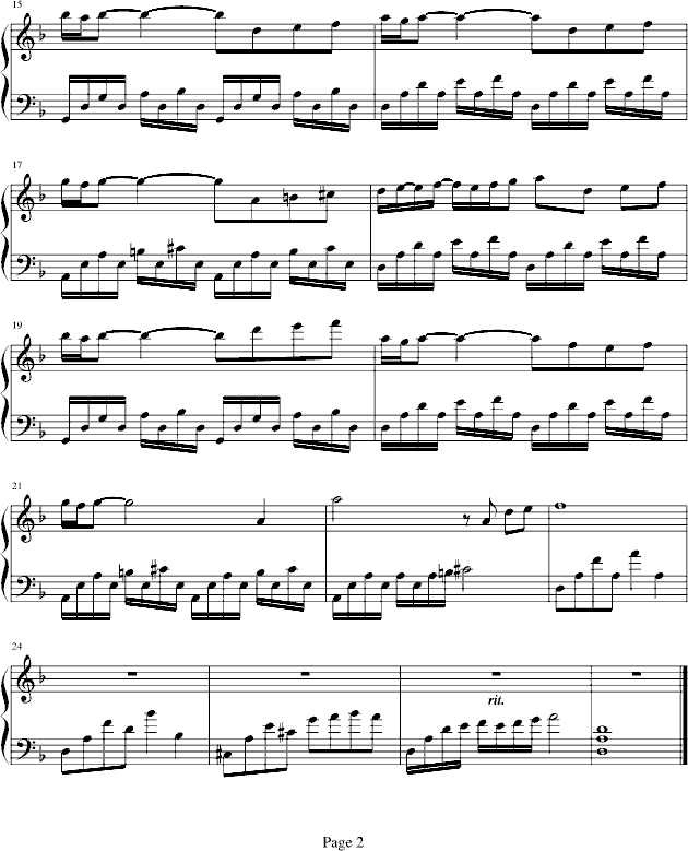 你我的星钢琴曲谱（图2）