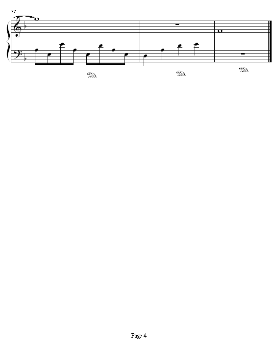 命运钢琴曲谱（图4）