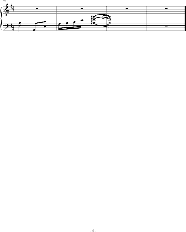 MI钢琴曲谱（图4）