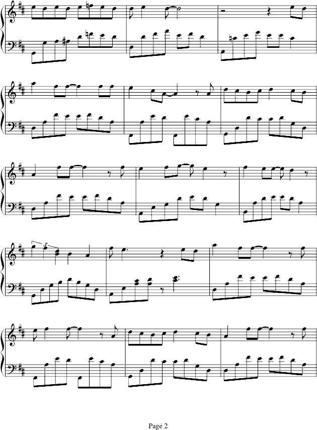旋木- veevii版钢琴曲谱（图2）