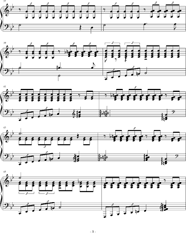 魔王-李斯特改变舒伯特曲钢琴曲谱（图5）