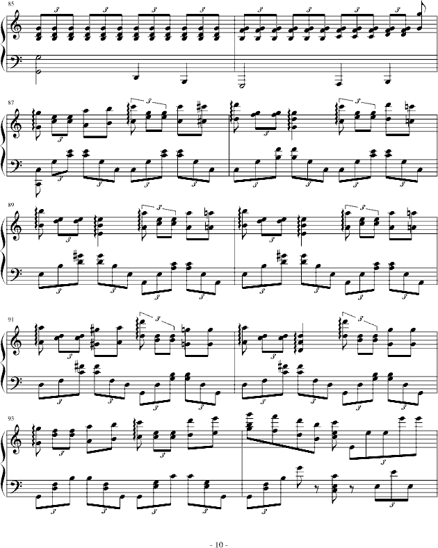魔王-李斯特改变舒伯特曲钢琴曲谱（图10）