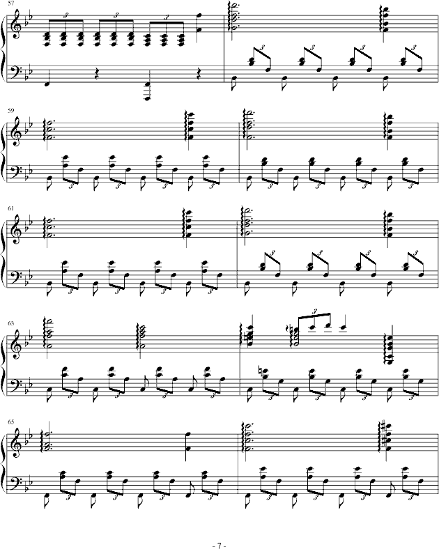 魔王-李斯特改变舒伯特曲钢琴曲谱（图7）