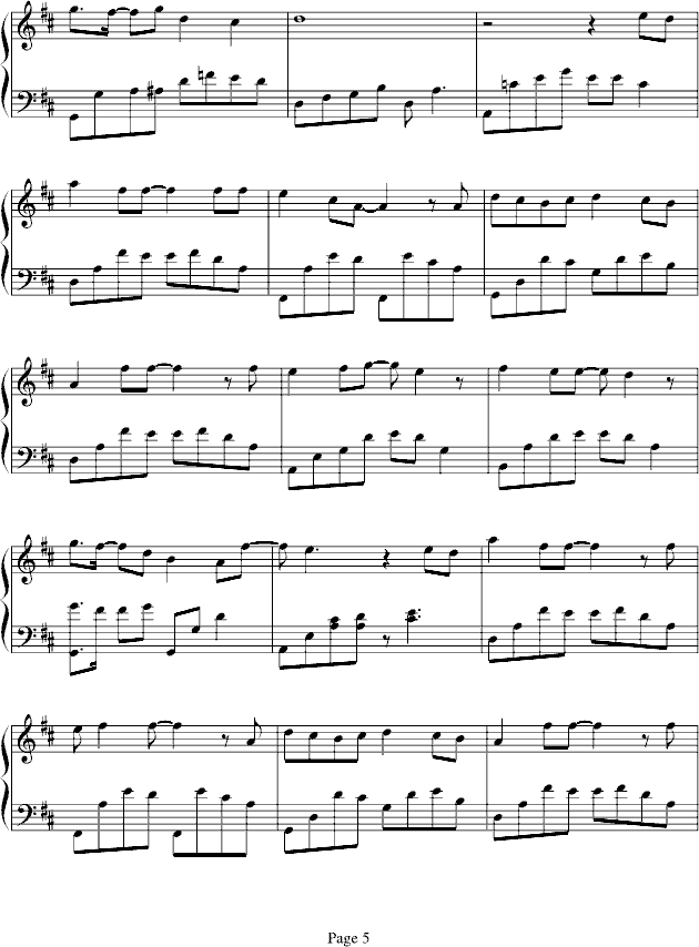 旋木- veevii版钢琴曲谱（图5）
