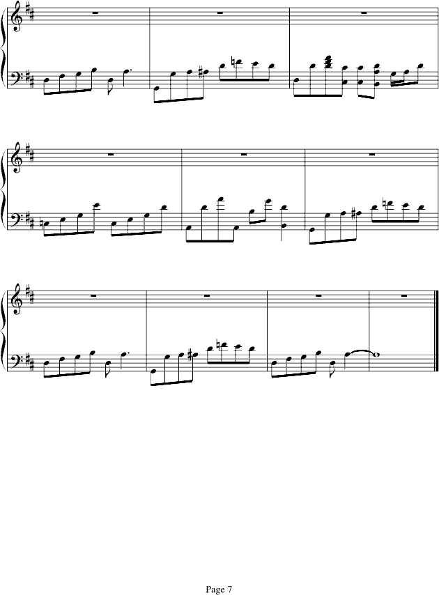 旋木- veevii版钢琴曲谱（图7）