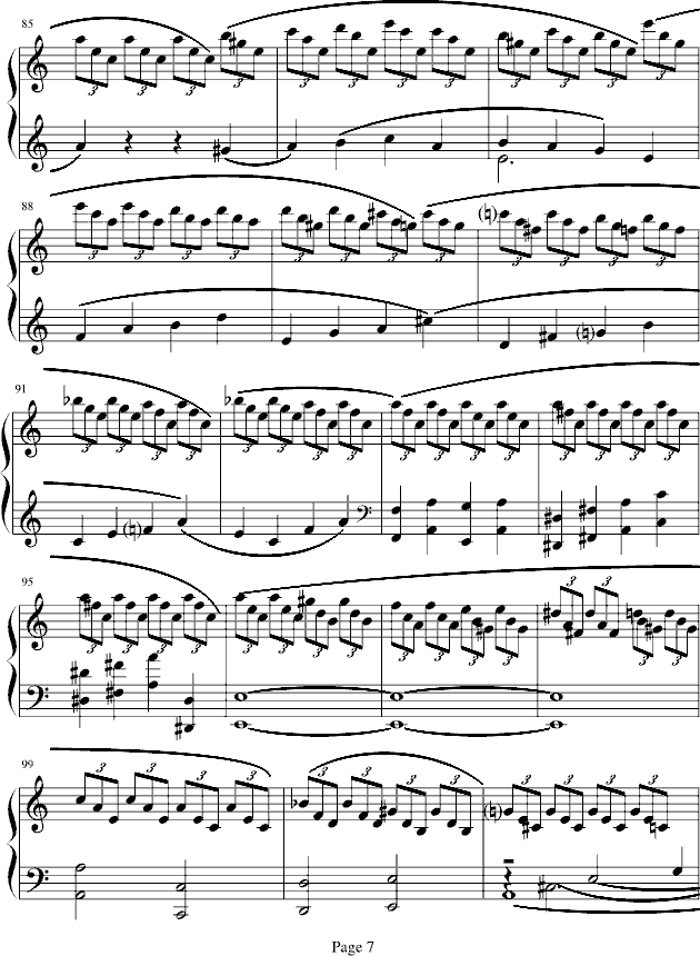 海頓奏鳴曲第一樂章钢琴曲谱（图7）