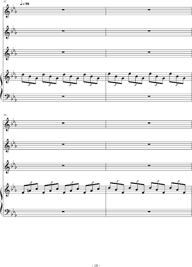 迷失天堂钢琴曲谱（图10）
