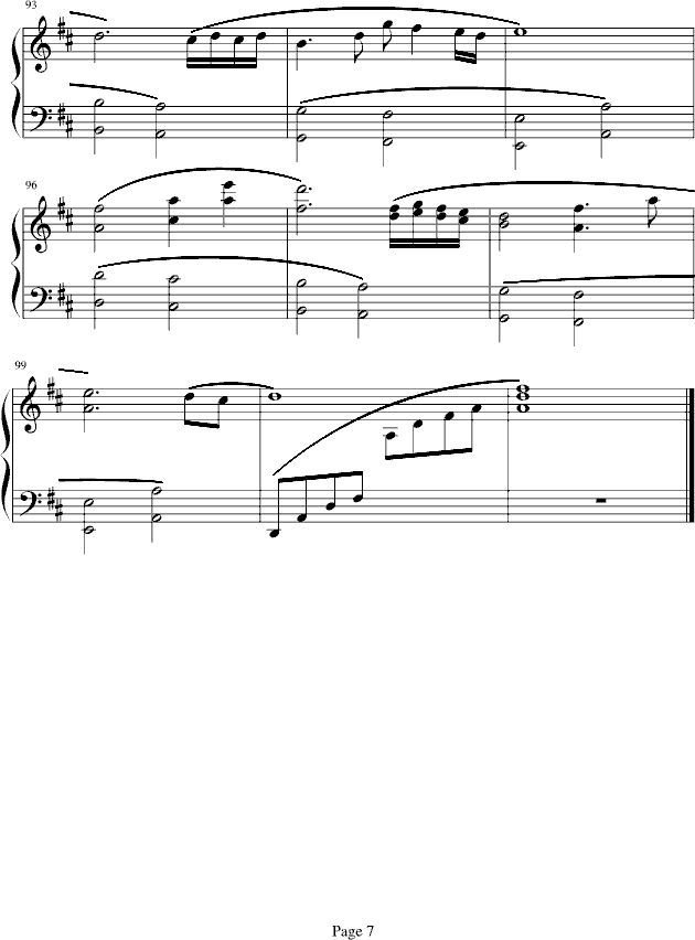 缠绵钢琴曲谱（图7）
