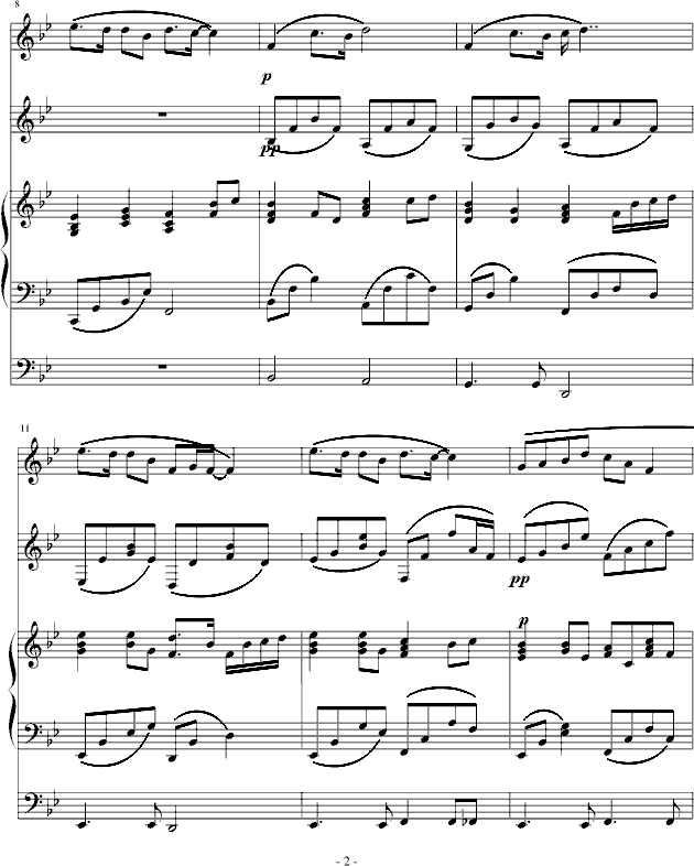 同样的梦 （乐队版）钢琴曲谱（图2）