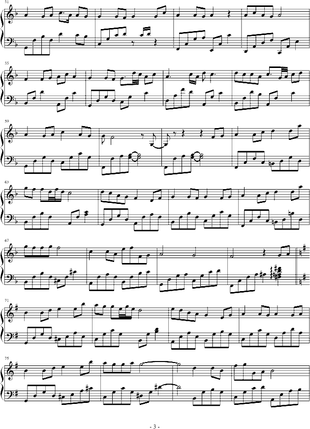菊花台-windtsao钢琴曲谱（图3）