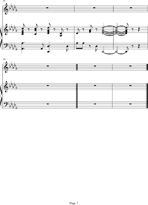 一言为定-（弹唱版）钢琴曲谱（图7）
