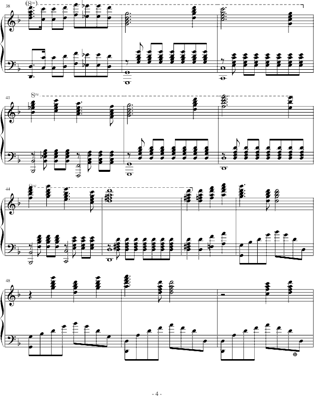 Exodus钢琴曲谱（图4）