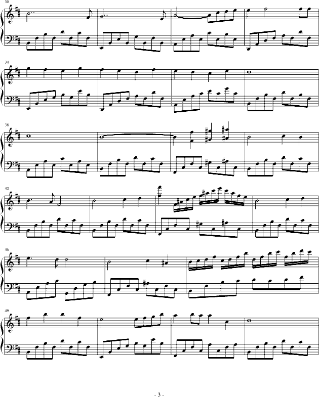 幻想曲钢琴曲谱（图3）