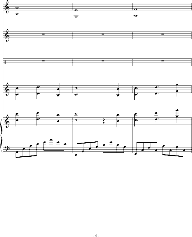 达拉然的秋天钢琴曲谱（图4）
