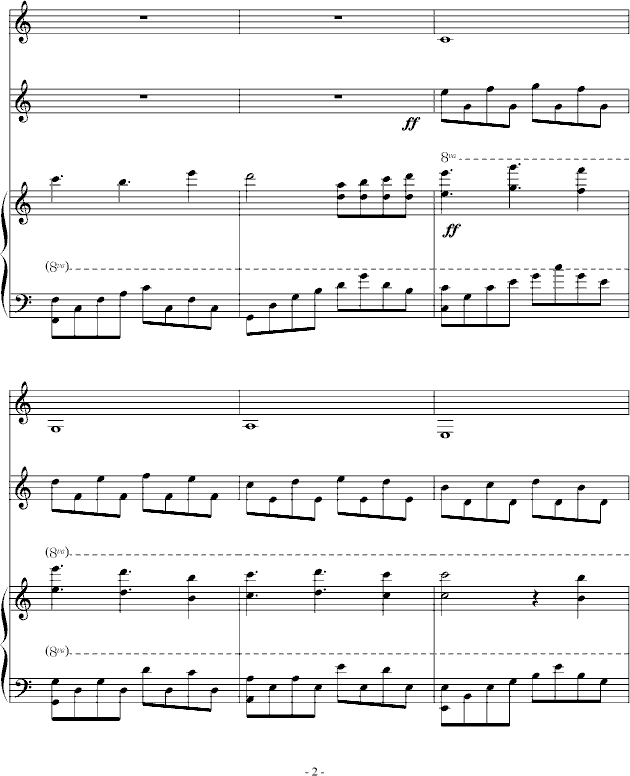 达拉然的秋天钢琴曲谱（图2）