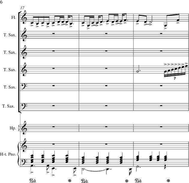 心雨钢琴曲谱（图6）