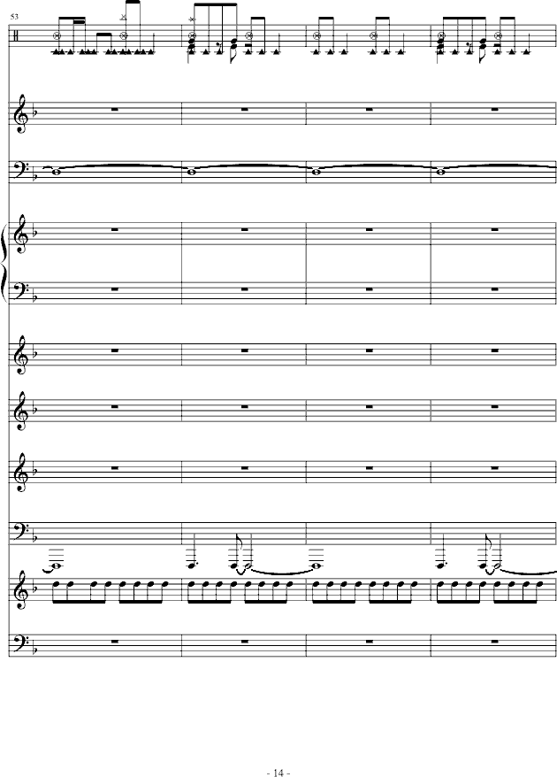 欧若拉-总谱钢琴曲谱（图14）