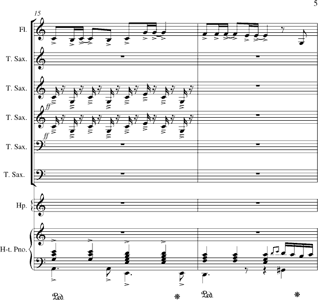 心雨钢琴曲谱（图5）