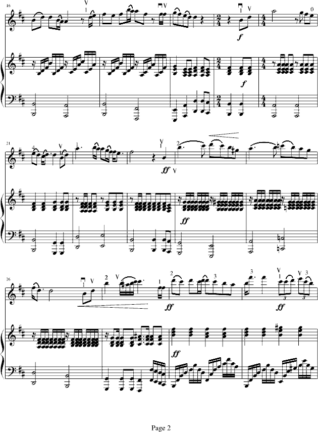 飘雪-弹唱XP版钢琴曲谱（图2）