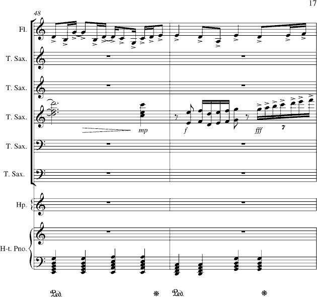 心雨钢琴曲谱（图17）