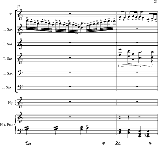 心雨钢琴曲谱（图21）