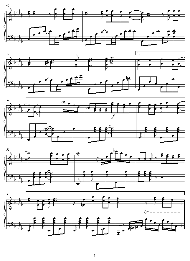 月光-52498190版钢琴曲谱（图4）