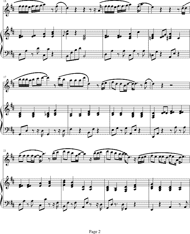 如果你还爱我钢琴曲谱（图2）