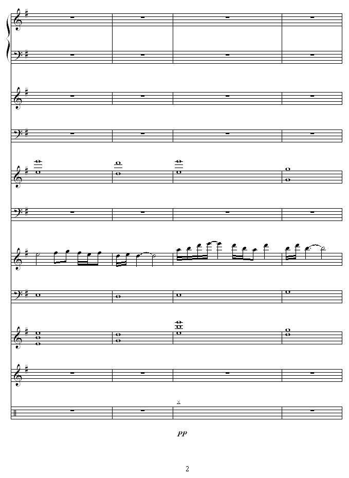 夜莺-Nightingale钢琴曲谱（图2）