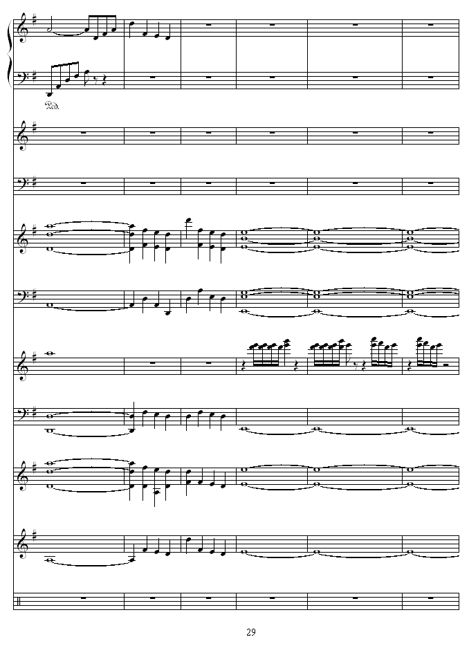 夜莺-Nightingale钢琴曲谱（图29）
