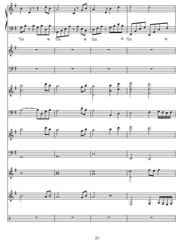 夜莺-Nightingale钢琴曲谱（图27）