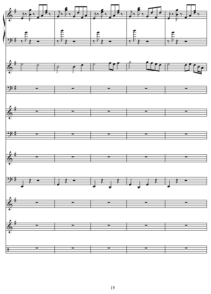 夜莺-Nightingale钢琴曲谱（图19）