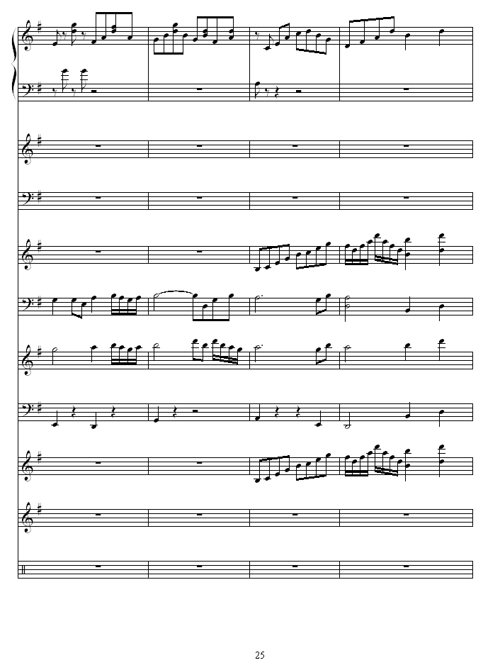 夜莺-Nightingale钢琴曲谱（图25）